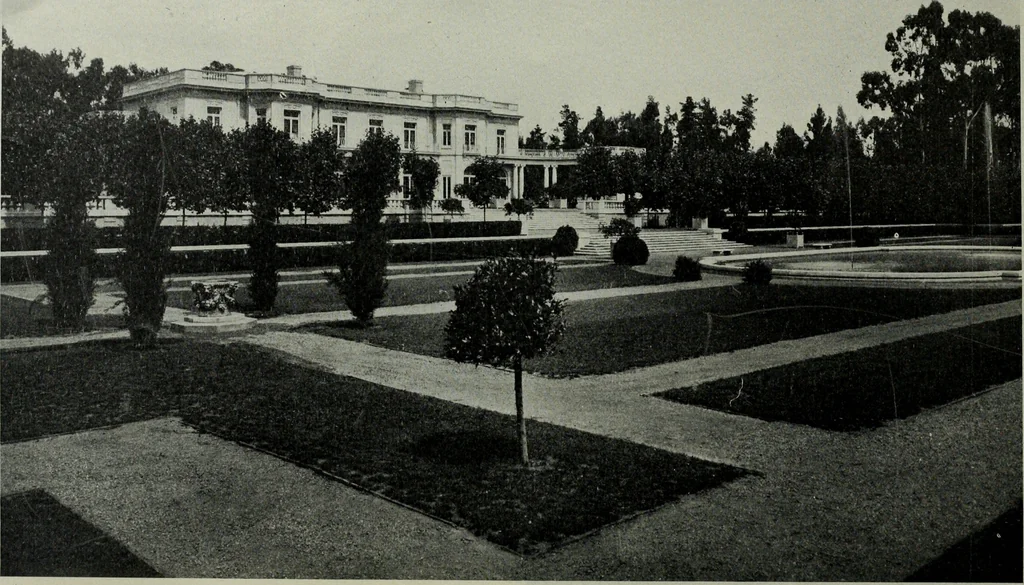 An illustration from Architect and engineer, 1905, leaf 73