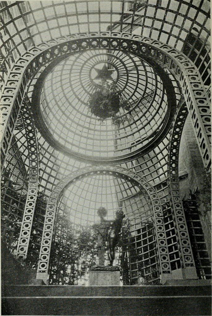 An illustration from Architect and engineer, 1905, leaf 735