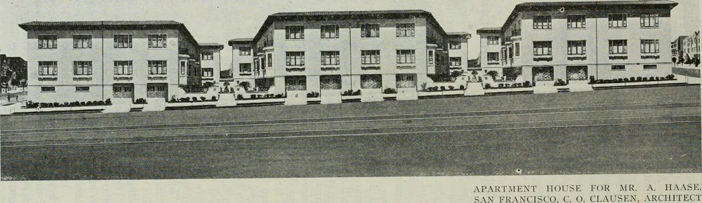 An illustration from Architect and engineer, 1905, leaf 763