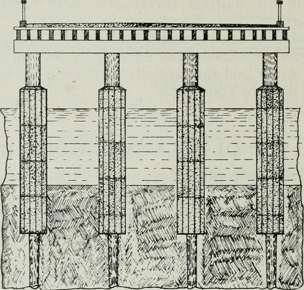 An illustration from Architect and engineer, 1905, leaf 767