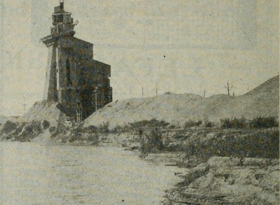 An illustration from Architect and engineer, 1905, leaf 831