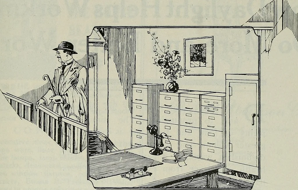 An illustration from Architect and engineer, 1905, leaf 862