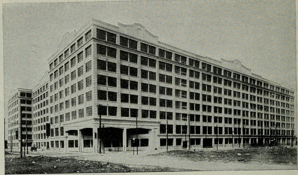 An illustration from Architect and engineer, 1905, leaf 87