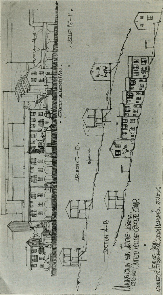 An illustration from Architect and engineer, 1905, leaf 889