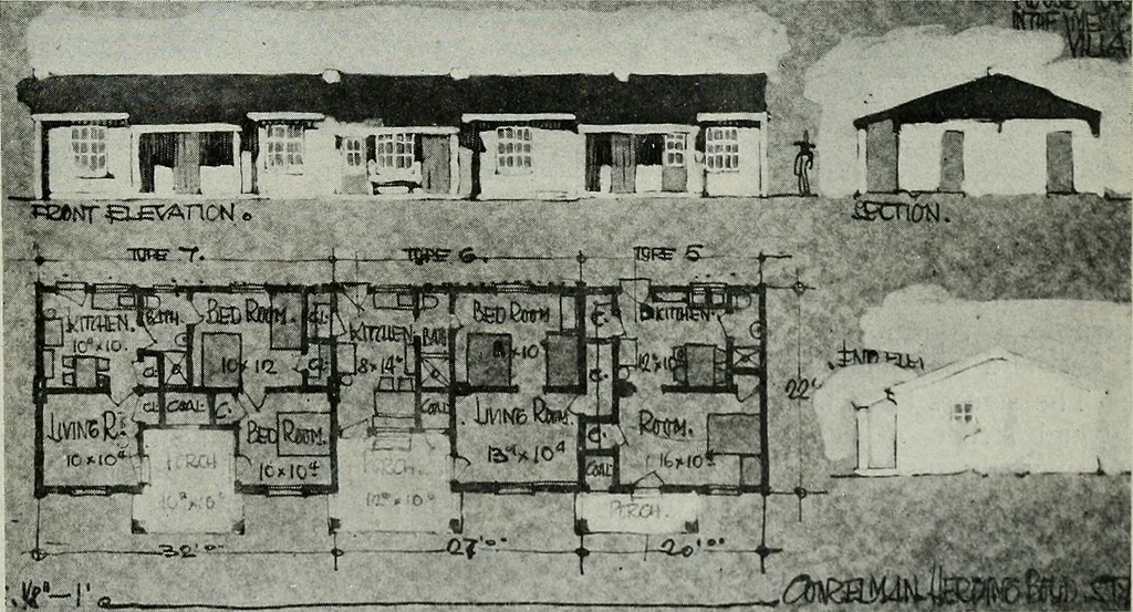 An illustration from Architect and engineer, 1905, leaf 894