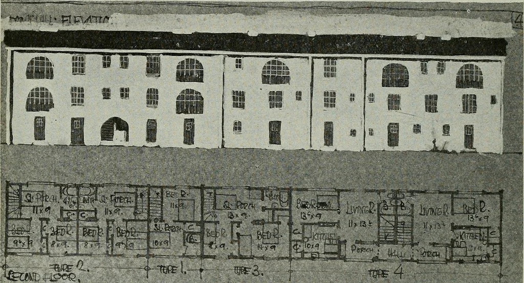 An illustration from Architect and engineer, 1905, leaf 896