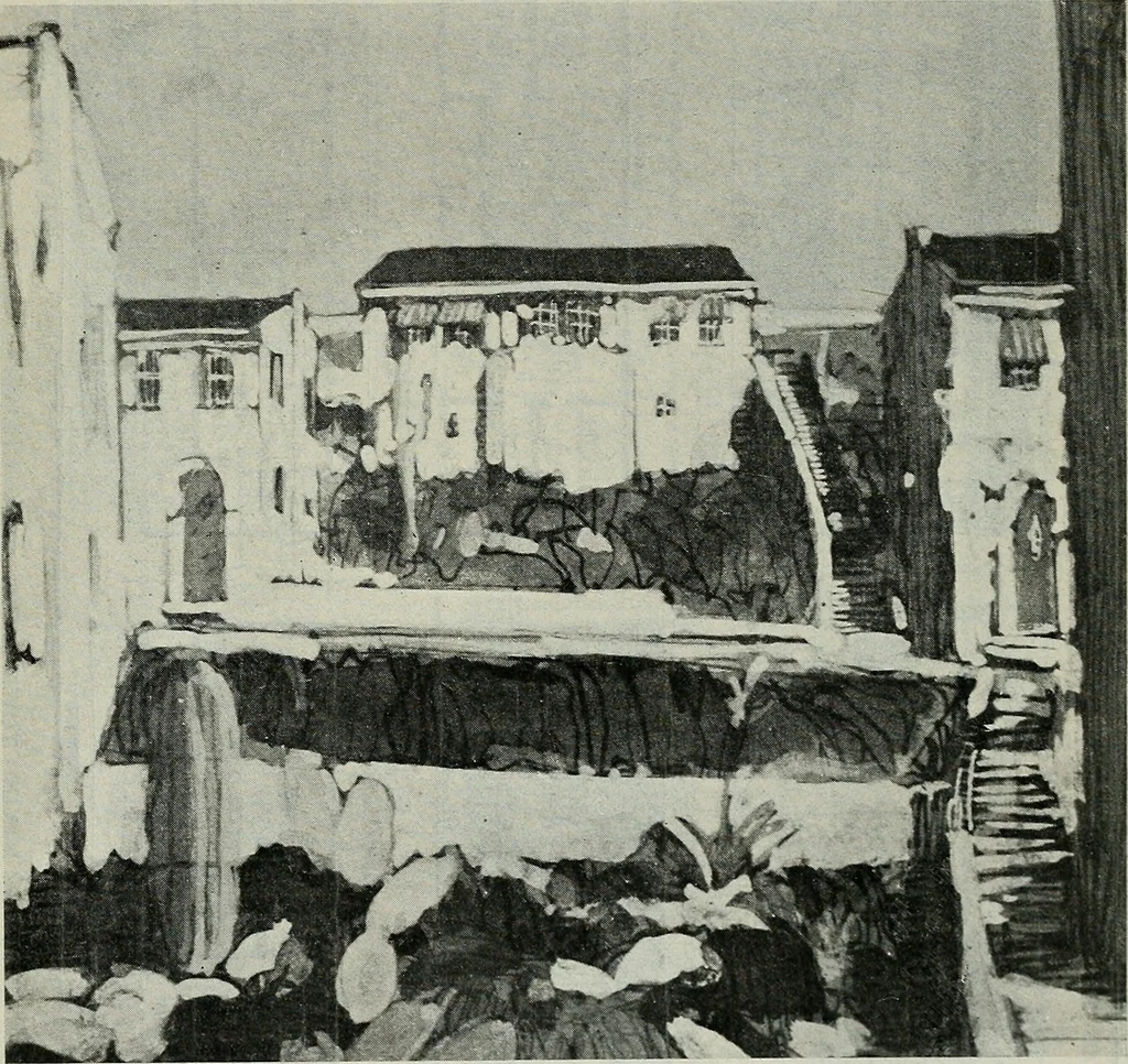 An illustration from Architect and engineer, 1905, leaf 898