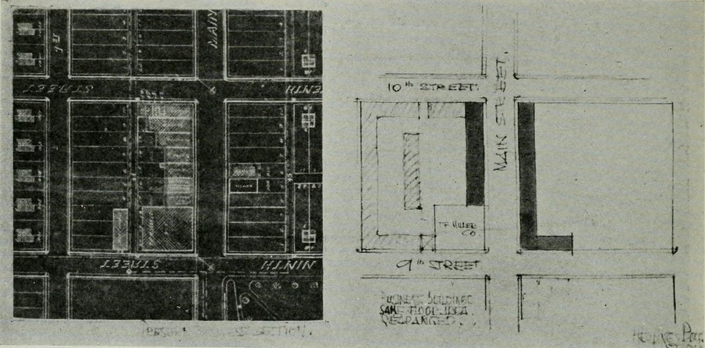 An illustration from Architect and engineer, 1905, leaf 917