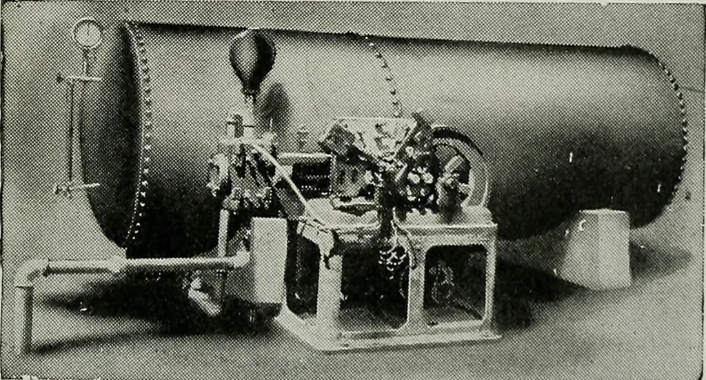 An illustration from Architect and engineer, 1905, leaf 966