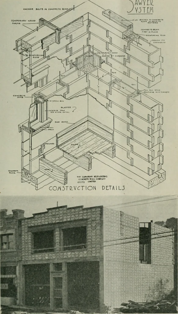 An illustration from Architect and engineer, 1905, leaf 126