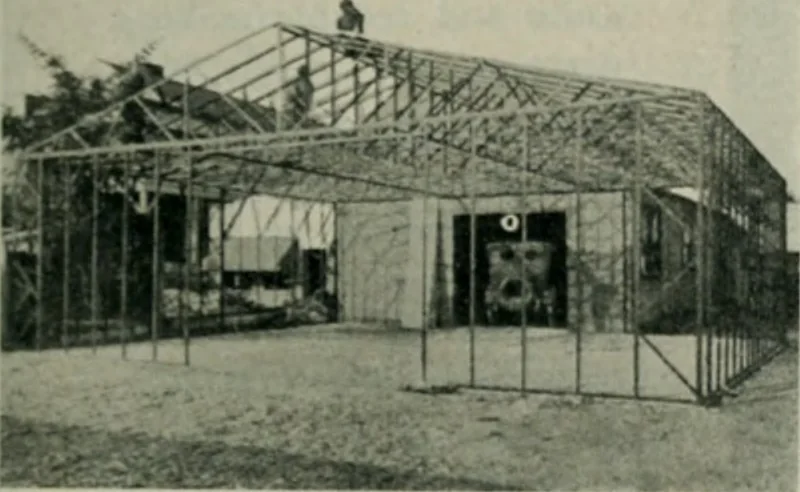 An illustration from Architect and engineer, 1905, leaf 128