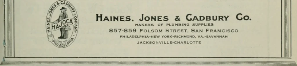 An illustration from Architect and engineer, 1905, leaf 134