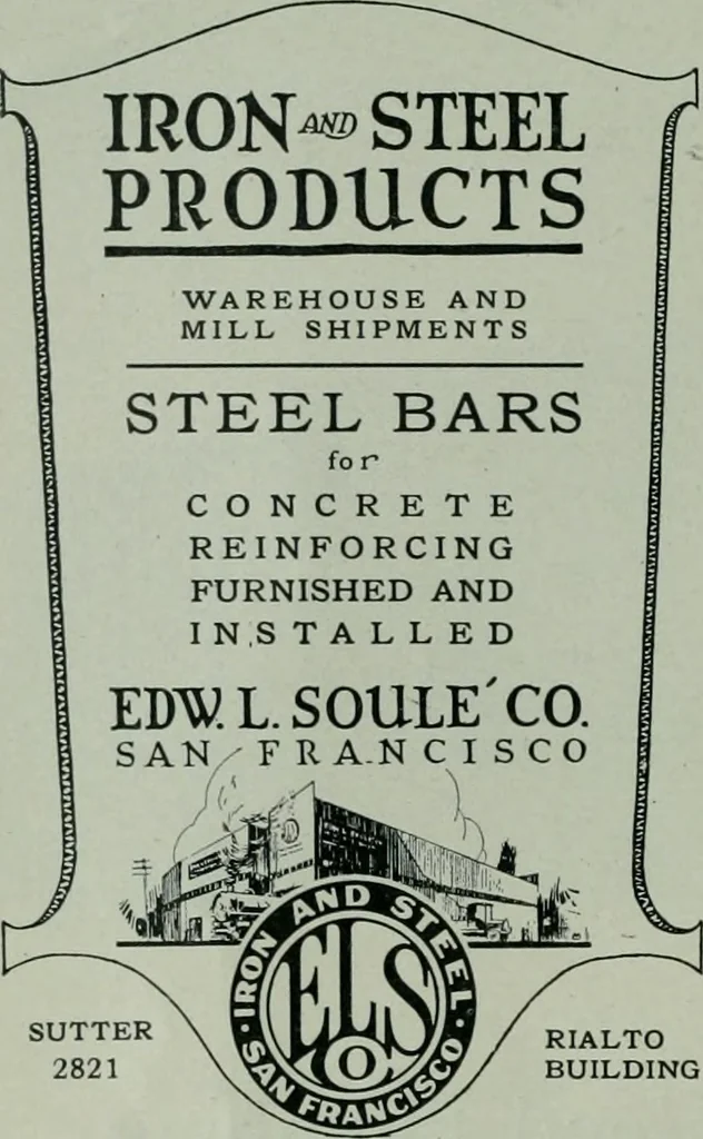 An illustration from Architect and engineer, 1905, leaf 135