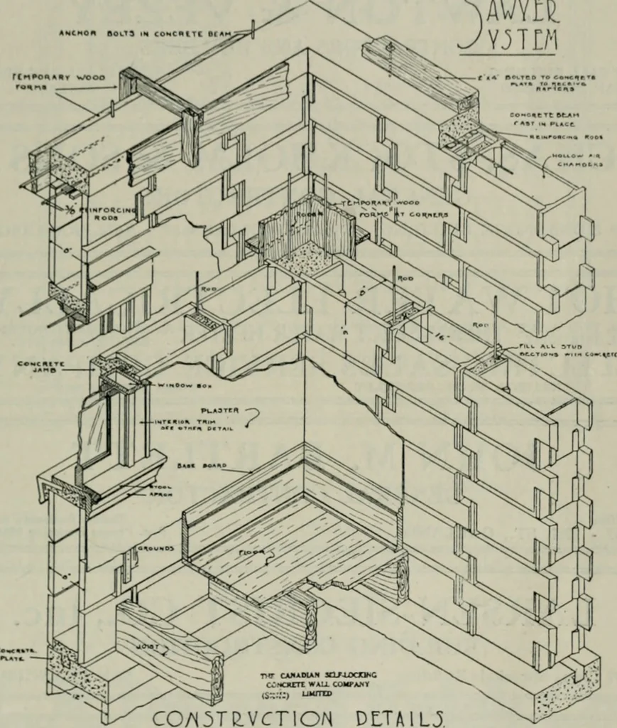 An illustration from Architect and engineer, 1905, leaf 138