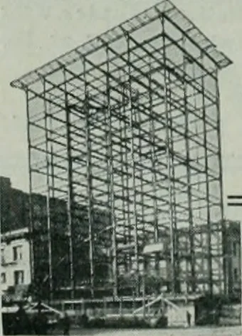 An illustration from Architect and engineer, 1905, leaf 155