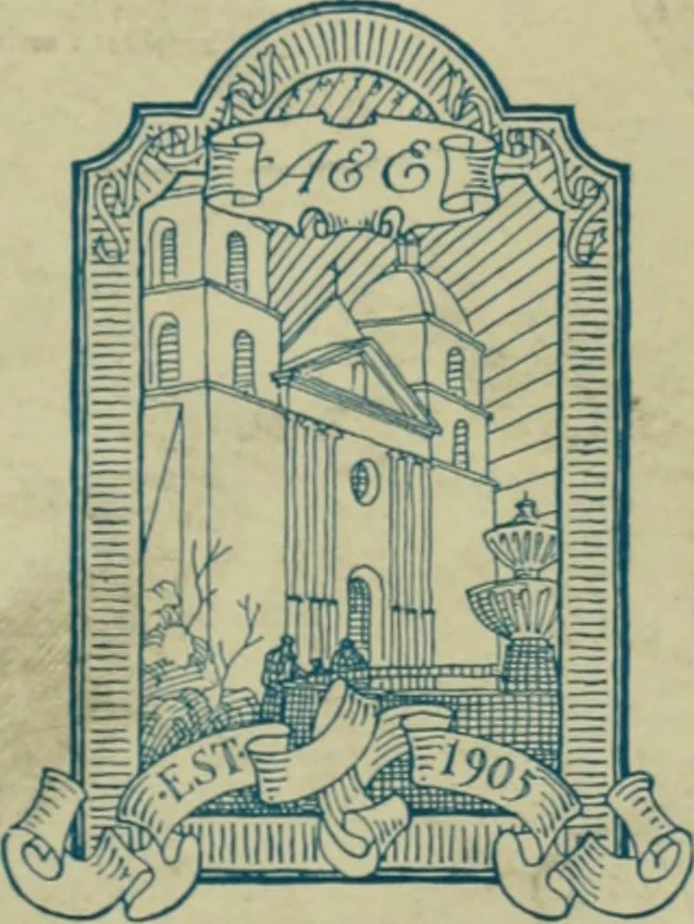 An illustration from Architect and engineer, 1905, leaf 164