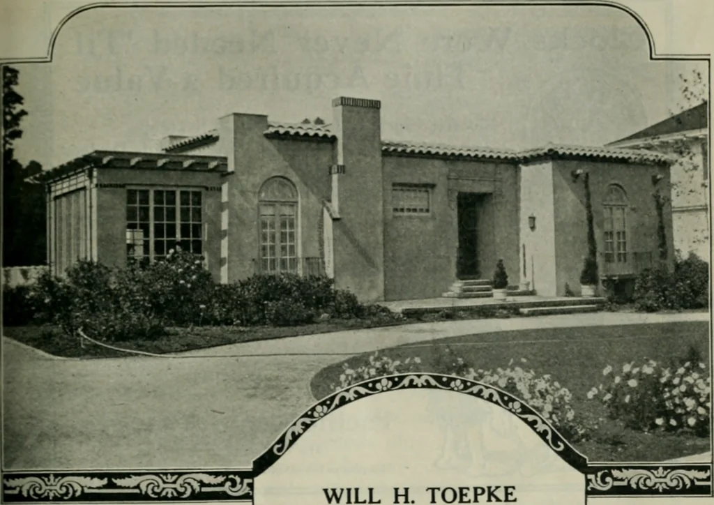 An illustration from Architect and engineer, 1905, leaf 166