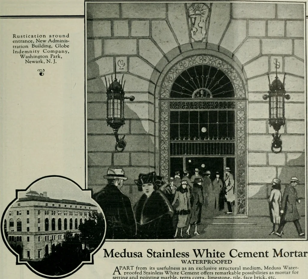 An illustration from Architect and engineer, 1905, leaf 190