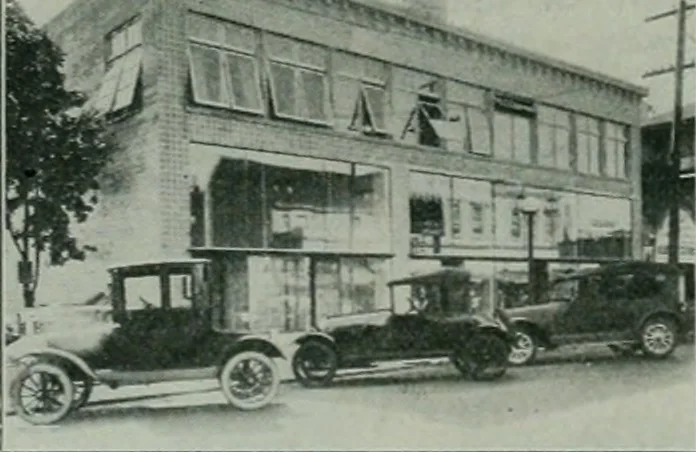 An illustration from Architect and engineer, 1905, leaf 201