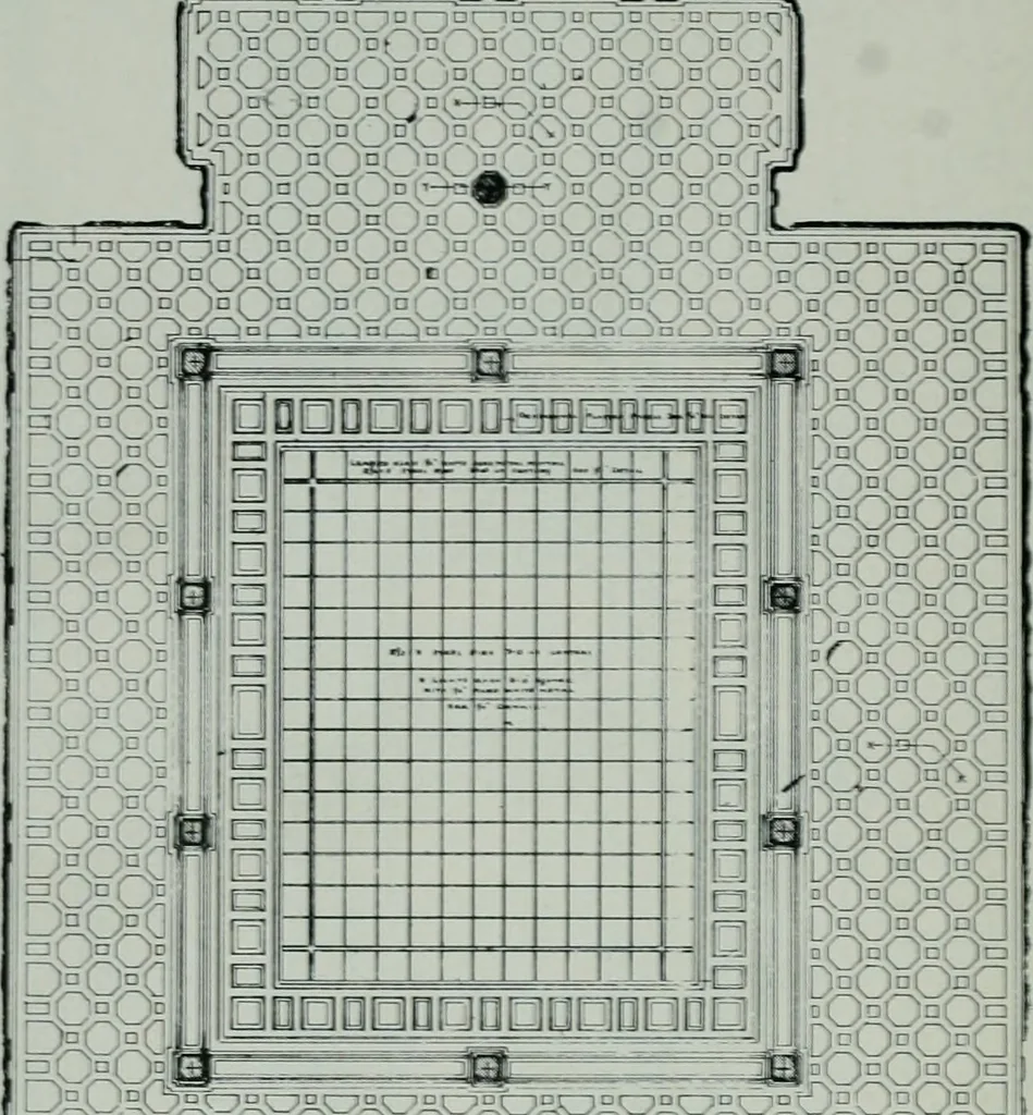 An illustration from Architect and engineer, 1905, leaf 221