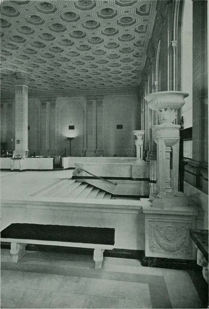 An illustration from Architect and engineer, 1905, leaf 233