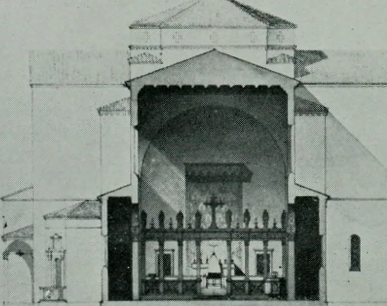 An illustration from Architect and engineer, 1905, leaf 243