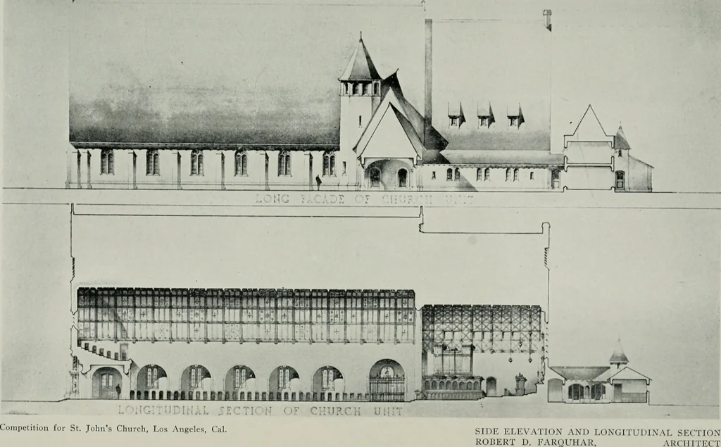 An illustration from Architect and engineer, 1905, leaf 252