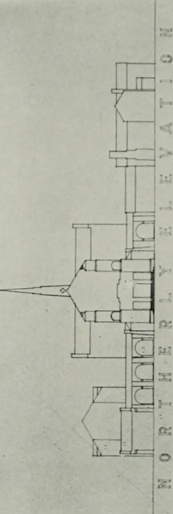 An illustration from Architect and engineer, 1905, leaf 258