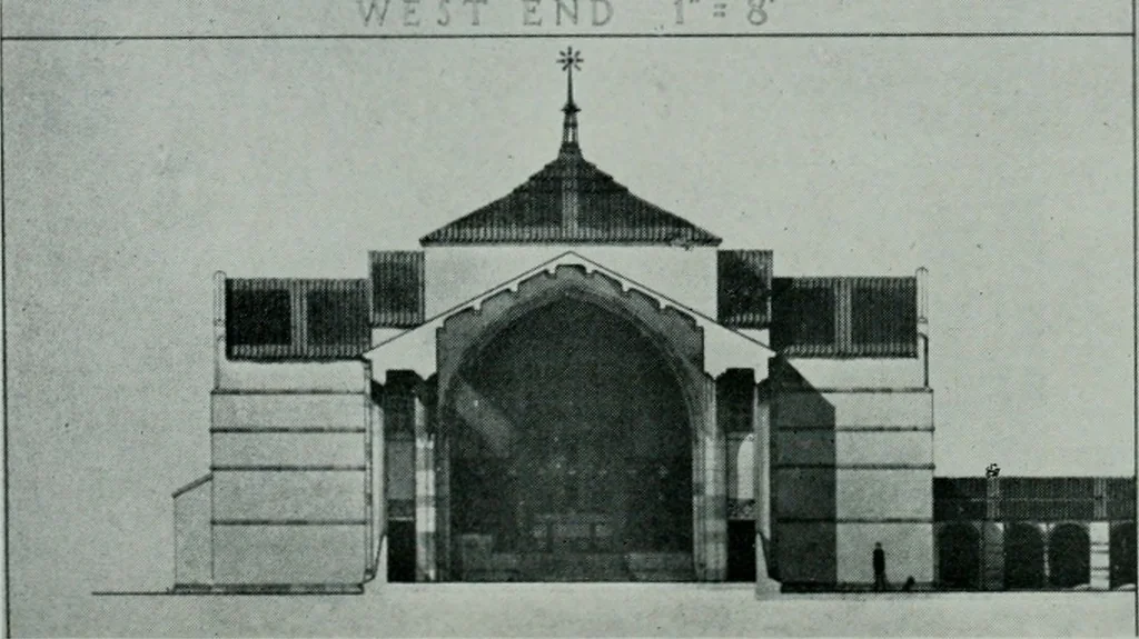 An illustration from Architect and engineer, 1905, leaf 259