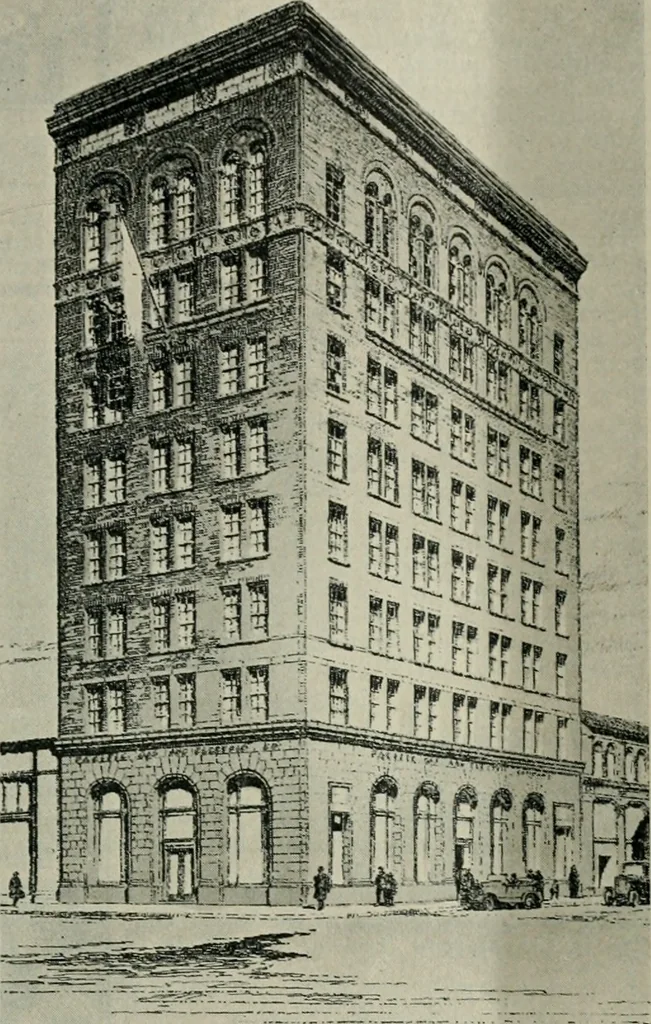 An illustration from Architect and engineer, 1905, leaf 294
