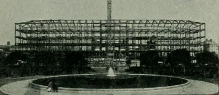 An illustration from Architect and engineer, 1905, leaf 333