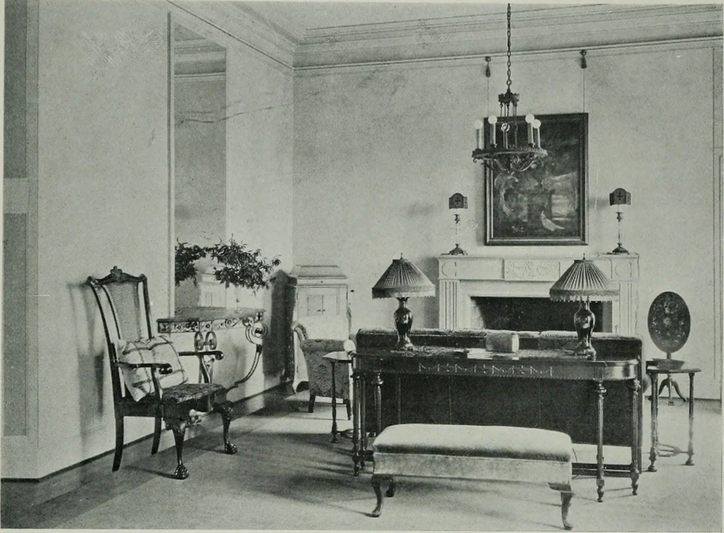 An illustration from Architect and engineer, 1905, leaf 382