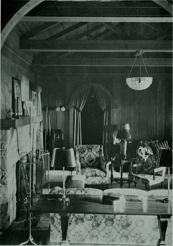 An illustration from Architect and engineer, 1905, leaf 383