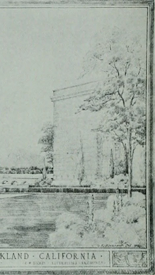 An illustration from Architect and engineer, 1905, leaf 389