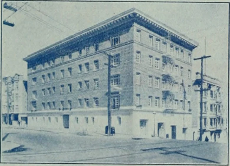 An illustration from Architect and engineer, 1905, leaf 39