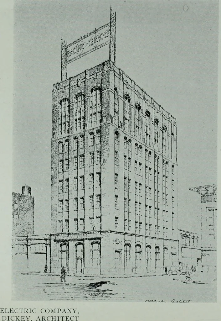 An illustration from Architect and engineer, 1905, leaf 391