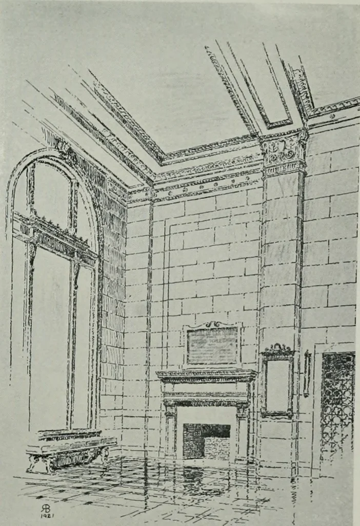 An illustration from Architect and engineer, 1905, leaf 392