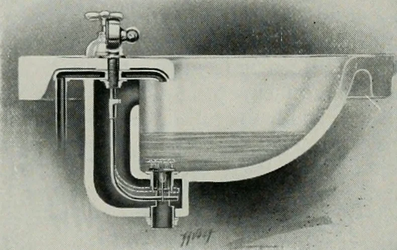 An illustration from Architect and engineer, 1905, leaf 420