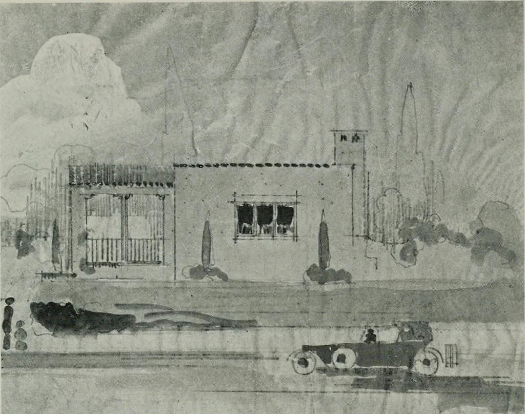 An illustration from Architect and engineer, 1905, leaf 426