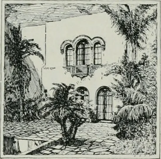 An illustration from Architect and engineer, 1905, leaf 44