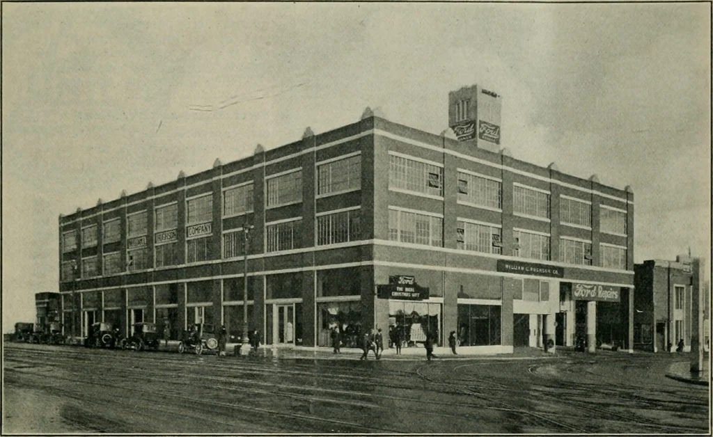 An illustration from Architect and engineer, 1905, leaf 452