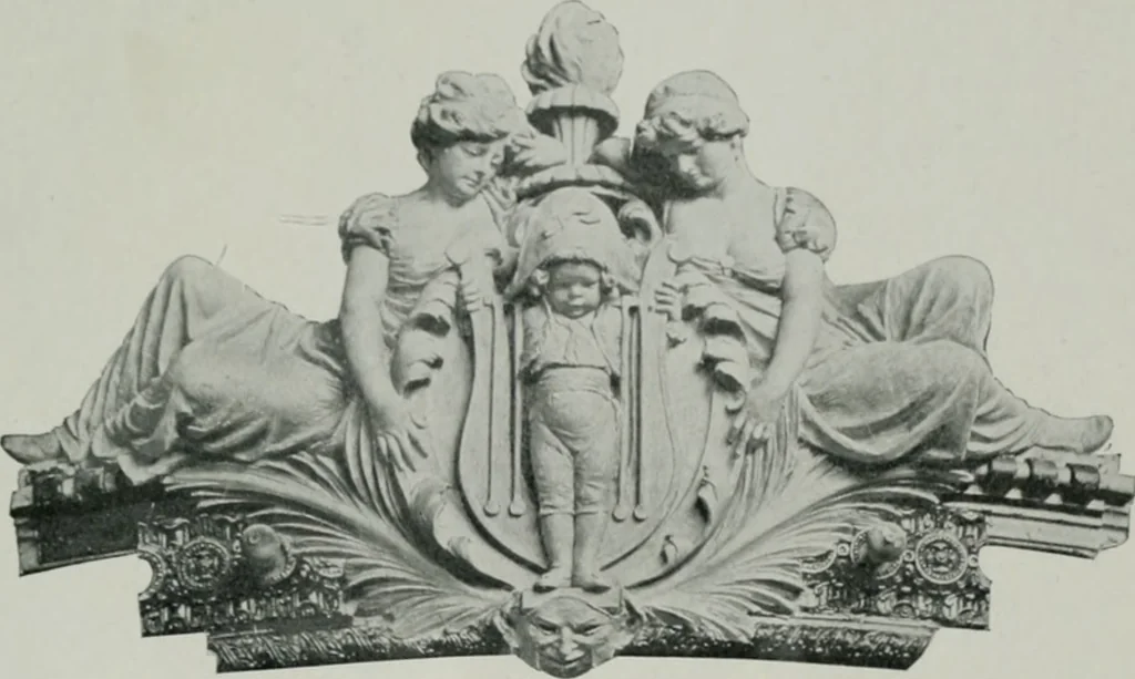 An illustration from Architect and engineer, 1905, leaf 48