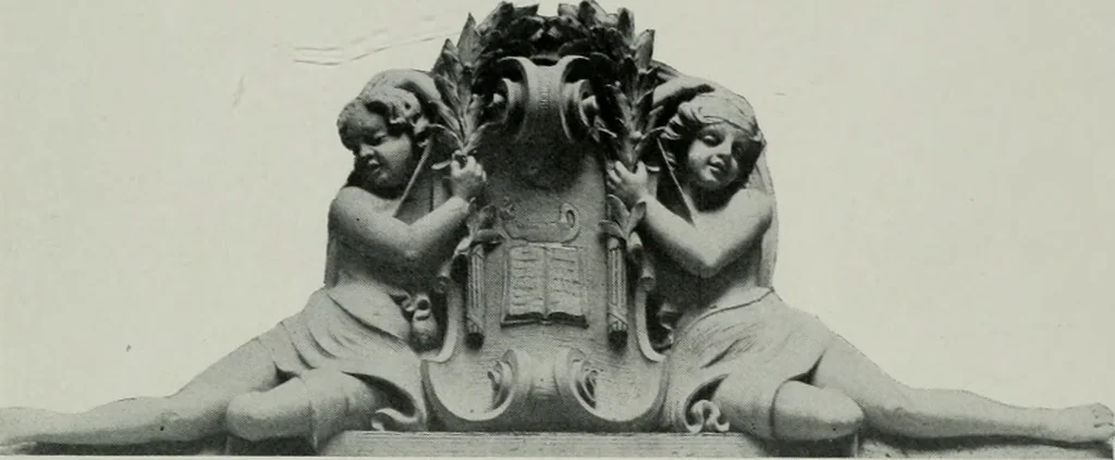 An illustration from Architect and engineer, 1905, leaf 534