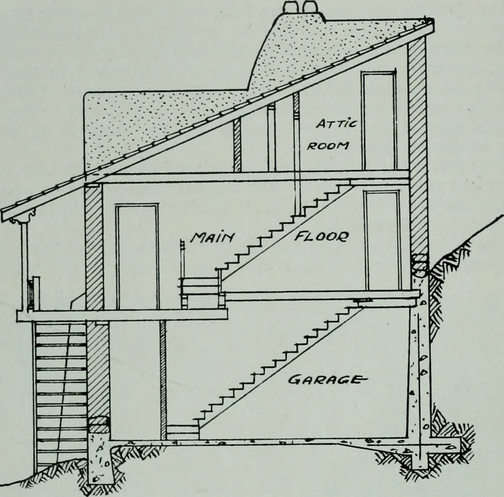 An illustration from Architect and engineer, 1905, leaf 543