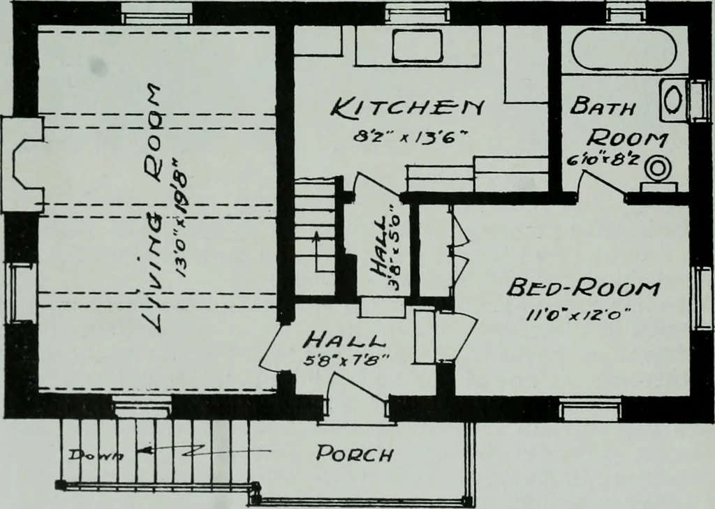 An illustration from Architect and engineer, 1905, leaf 543