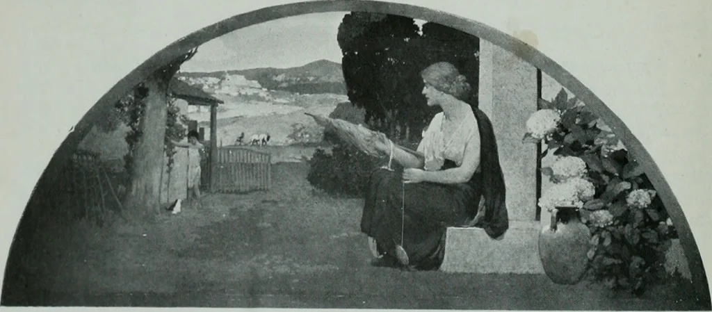 An illustration from Architect and engineer, 1905, leaf 565