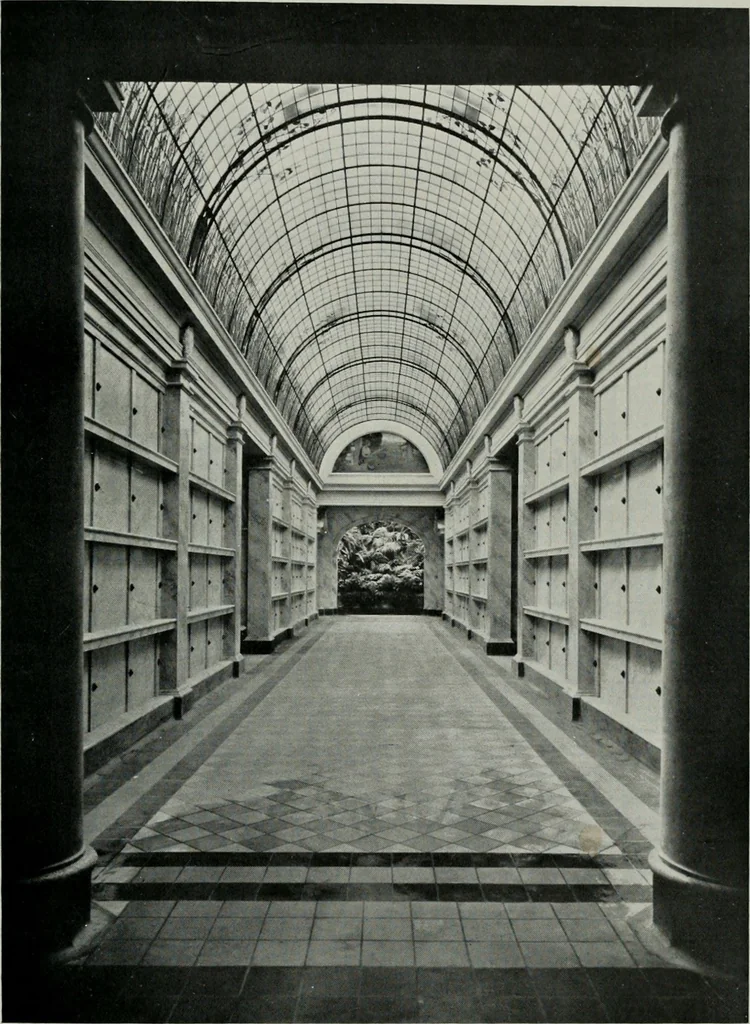 An illustration from Architect and engineer, 1905, leaf 566