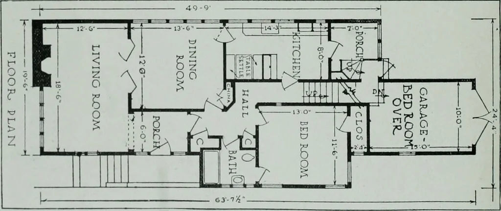 An illustration from Architect and engineer, 1905, leaf 575