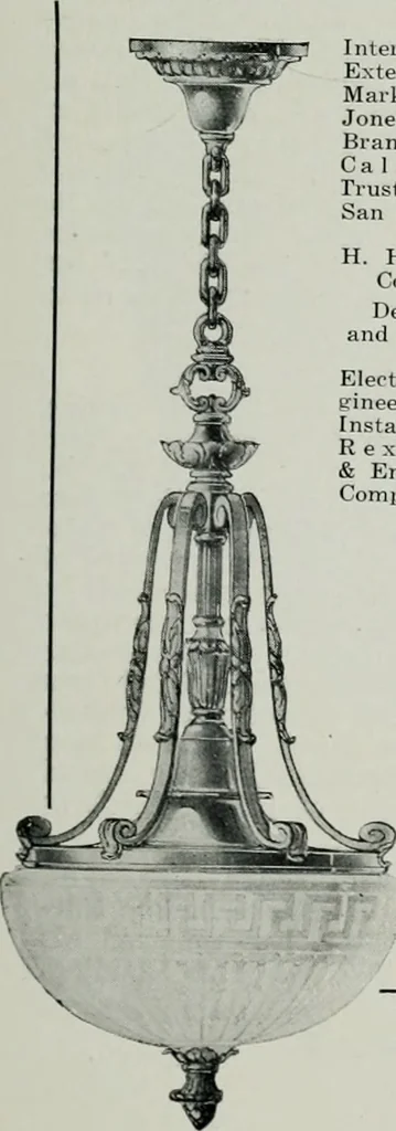 An illustration from Architect and engineer, 1905, leaf 616