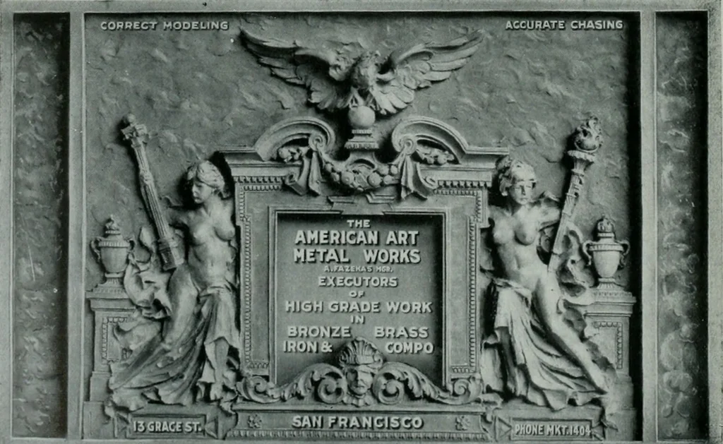 An illustration from Architect and engineer, 1905, leaf 639